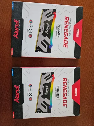 2x Kingston Fury Renegade RGB DDR5 16GB 7200MT/s