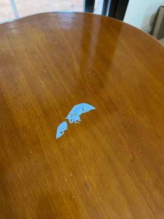 Mesa consola salón en formato libro madera