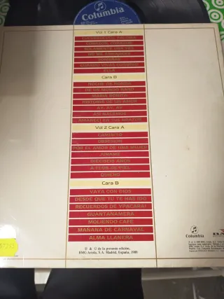 Vinilo Julio Iglesias 28 Grandes Exitos Latinos