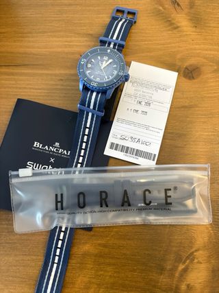 Blancpain x Swatch Fifty Fathoms Atlantic Ocean