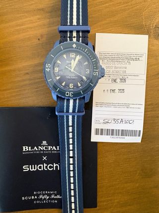 Blancpain x Swatch Fifty Fathoms Atlantic Ocean