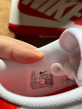 Nike Cortez Rojas y Blancas Zapatillas