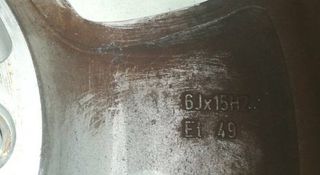 Opel 132884 24437245 llanta astra g coupe