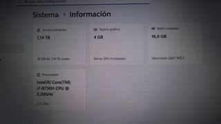 HP Omen i7 Portátil Windows 11