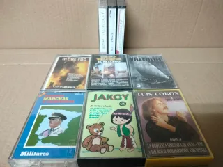 Lote 9 Cintas Cassette Música Variada