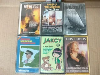 Lote 9 Cintas Cassette Música Variada