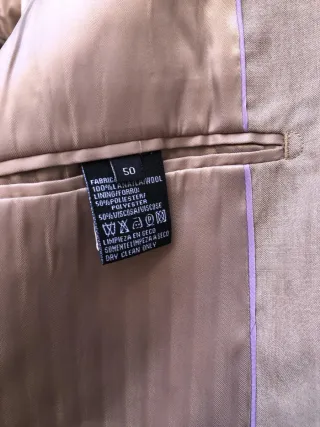 Chaqueta de caballero beige, Easy Wear