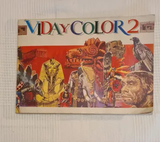 Álbum cromos Vida y Color 2 - Incompleto