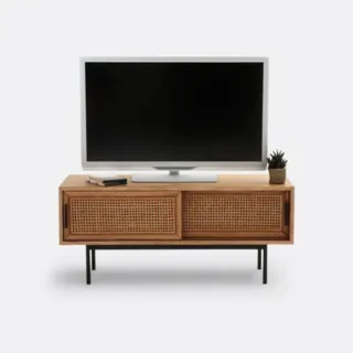 Mueble TV La Redoute Madera y Ratán