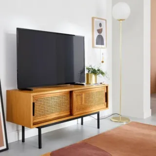 Mueble TV La Redoute Madera y Ratán