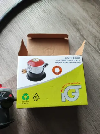 Regulador Gas Butano/Propano Salida Libre NUEVO