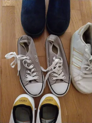 Lote de 4 pares de calzado