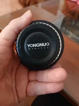 Objetivo Yongnuo 50mm para cámaras Nikon