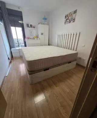 Canapé y Colchón Beige/Blanco