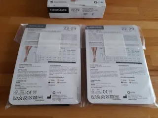 2 Medias largas compresión normal Farmalastic