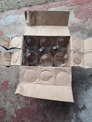 12 Bicchieri di Vetro