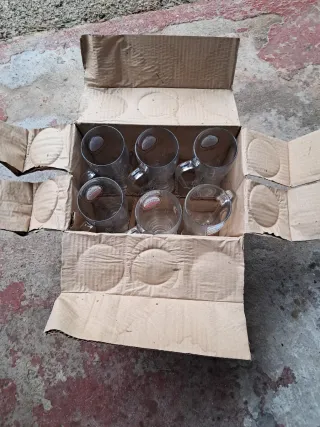 12 Bicchieri di Vetro