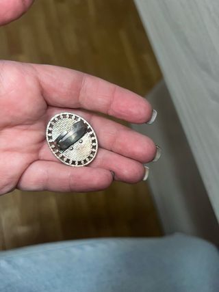 Conjunto pulsera plata y multicolor hecho a mano