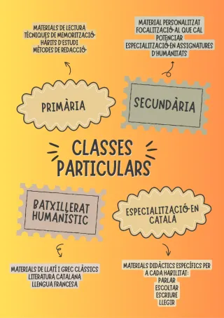 Classes particulars de repàs i català