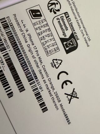 iPhone 17 Pro Max Naranja 256GB