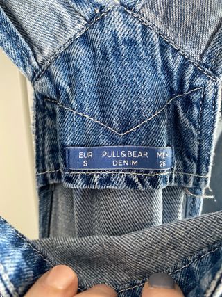 Peto corto vaquero Pull&Bear Talla 36