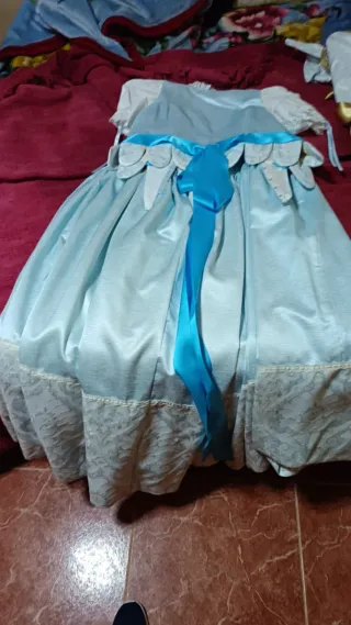 Conjunto Joyas Fallera la mantilla , zapatos