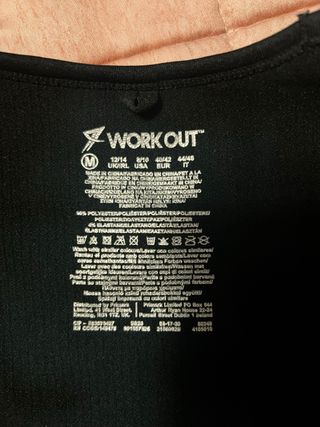 Maglia sportiva nera da donna