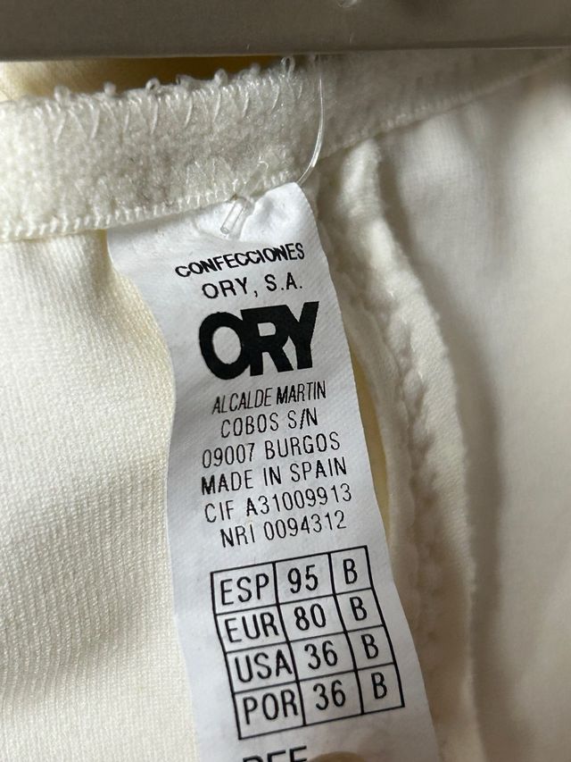 Faja Ory Entera marfil 95B