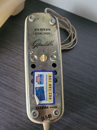 Teléfono Citesa Gondola Beige Años 70