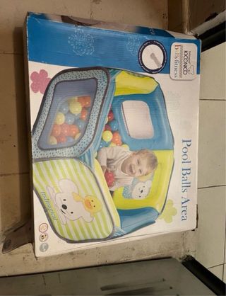 Piscina de Bolas Kiconico para Bebé