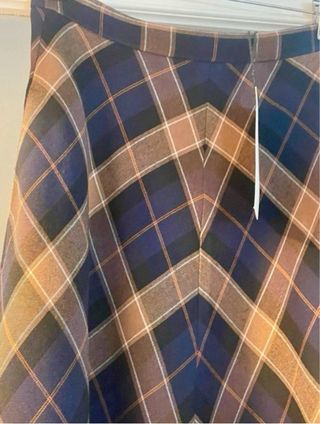 Falda Zara cuadros viral