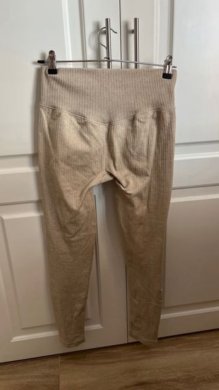 Leggings deportivos beige