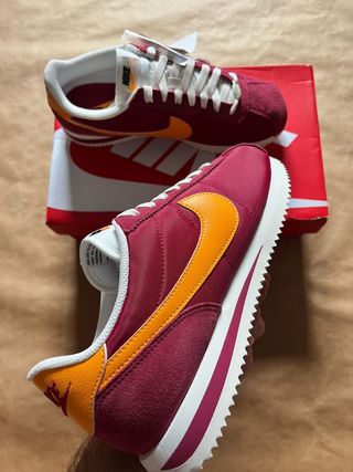 Nike Cortez Rojo y Naranja Zapatillas
