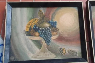 2 Quadri ad Olio Frutta