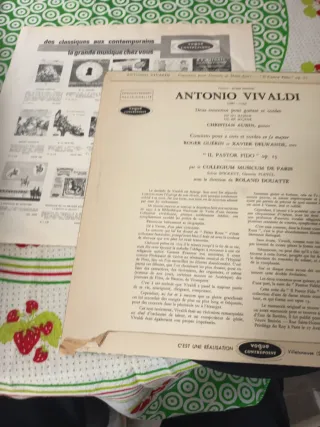 Vinilo Vivaldi Concertos pour Cors