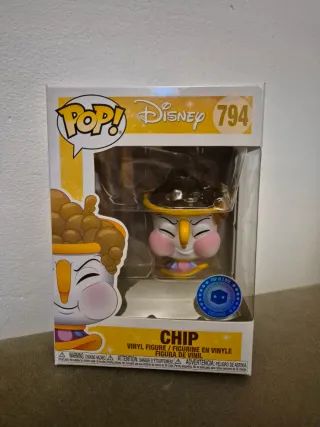 Funko Pop! Chip Disney 794 Bella y Bestia