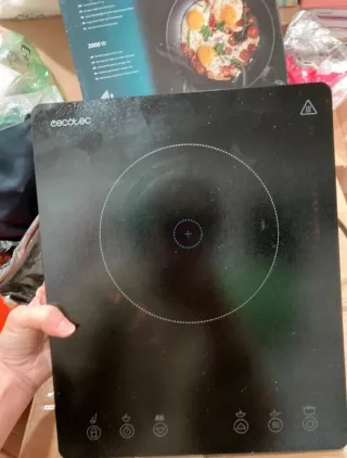 Placa Inducción Cecotec Full Magma Slim