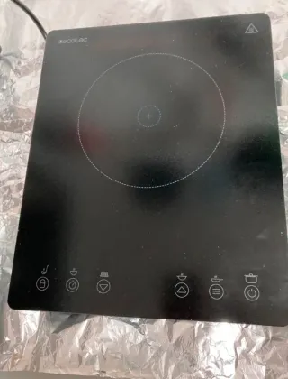 Placa Inducción Cecotec Full Magma Slim