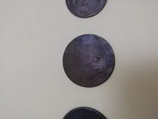 Lote de 4 monedas antiguas españolas