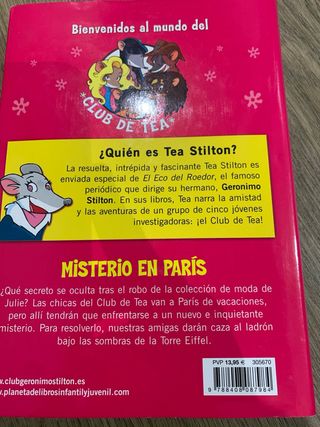Misterio en París: Tea Stilton 4