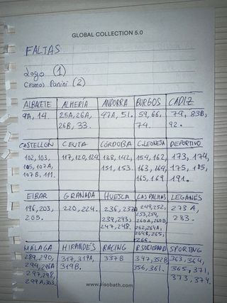 Cromos Liga Hypermotion Segunda Div España 25/26