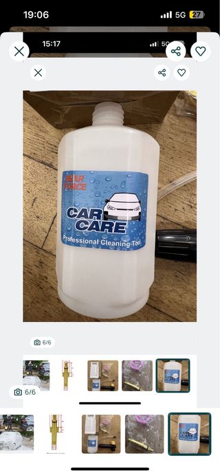 Canhão Bico Espuma Lavagem Alta Pressão