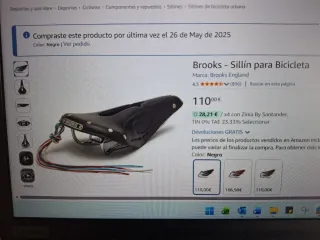 Sillín Brooks Cuero