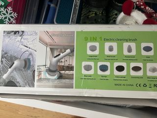 Cepillo Limpiador Eléctrico 9 en 1