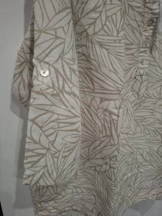 Blusa C&A Lino Estampada