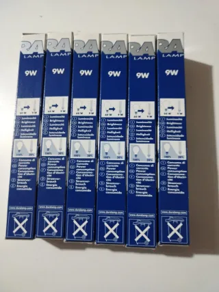 Lotto 6 Lampadine 9W G23