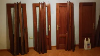 6 Puertas de Madera con Marcos