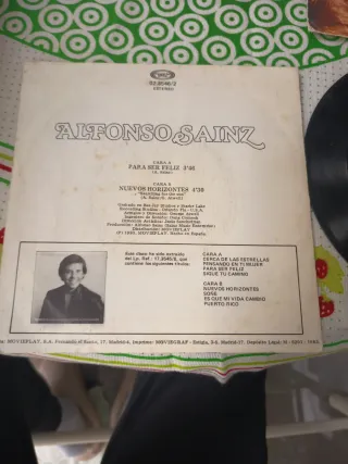Vinilo Alonso Sainz - Nuevos Horizontes