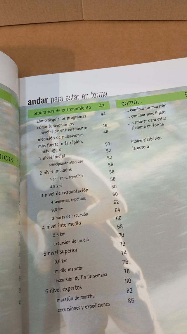 Andar para estar en forma