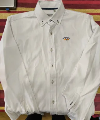 Camisa Spagnolo Blanca.. Para niños de 10 a 12 año